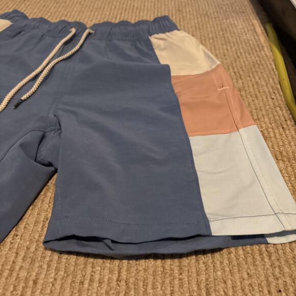 Faherty Swim Shorts Men's Size Small Beacon Trunk Drawstring Waist - Picture 5 of 11